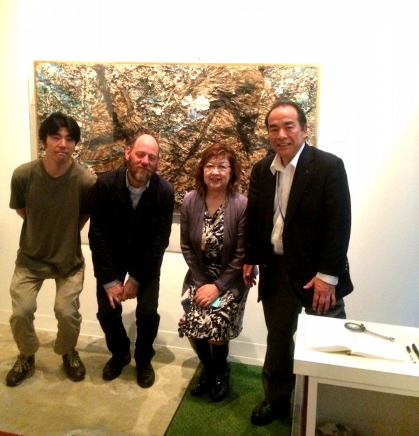 Tadahiro Ono + Kenji Kawai Exhibition. MOMA New York Contemporary Art Museum Curators at our gallery. 2014/6.6