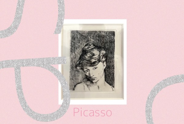 Picasso　“Tete de femme