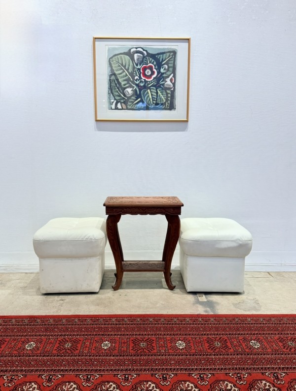 北川民次　画廊風景