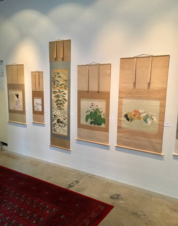 Example of Japanese painting exhibit